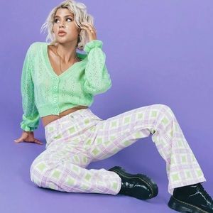 Ragged Priest Plaid Cargo Pants